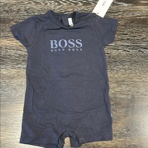 Hugo Boss Navy Kids Bodysuit